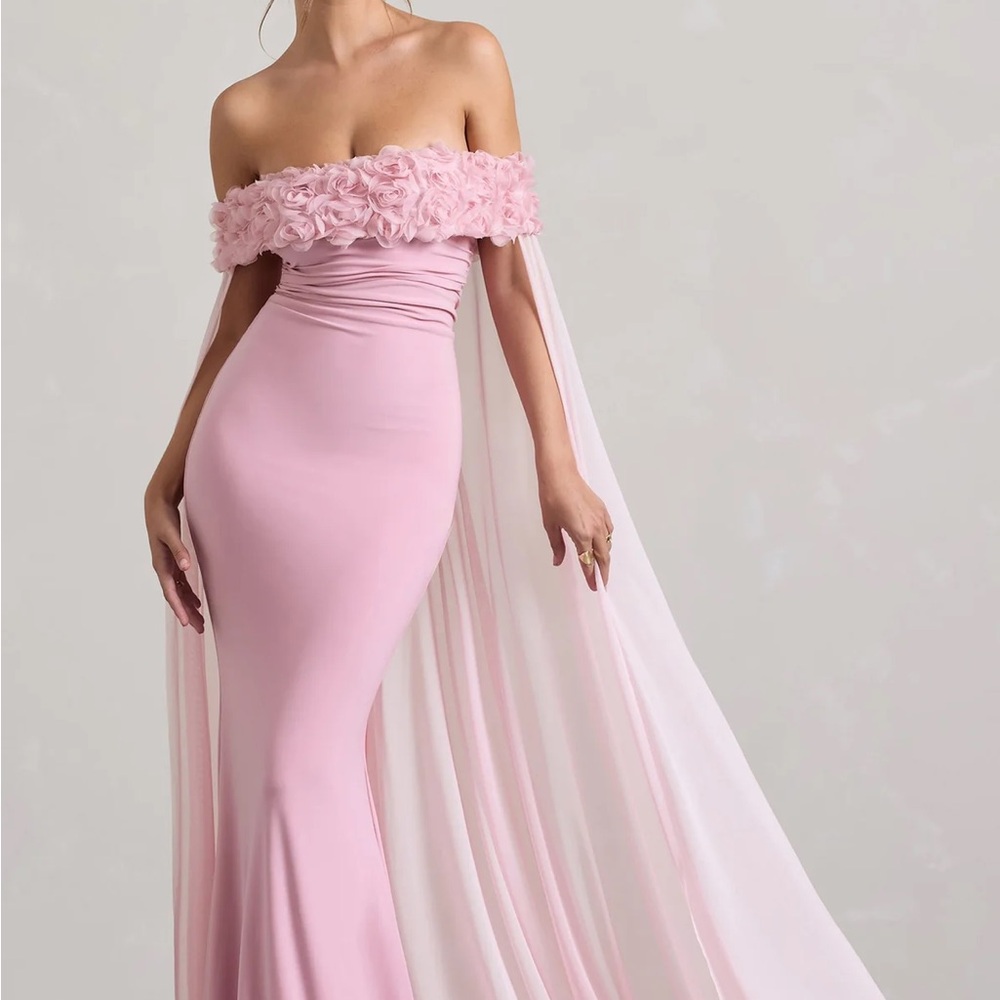 Club London blush pink gown